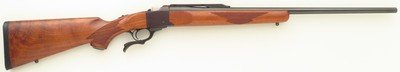 Ruger No. 1 7mm Remington Magnum, 2003, 26-inch, strong wood figure, great bore, crisp trigger, at least 95 percent, layaway