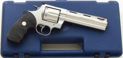 Colt Anaconda .44 Magnum, 1994, 6-inch, Mag-Na-Port, Elliason, over 98%, layaway