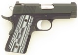 Dan Wesson 1911 ECO .45 ACP, 2012, 3.5-inch bull match grade, 29 ounces, two magazines, cased, unfired - 2 of 9