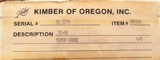Kimber of Oregon Model 89 Super Grade .30-06, Colton, double lever rings, box, unfired, 99 percent, layaway - 15 of 15