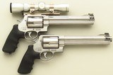 Consecutive serialed pair of prototype Smith & Wesson .460 Magnums, Shooting Times cover gun, Dick Metcalf collection, provenance, layaway - 2 of 7