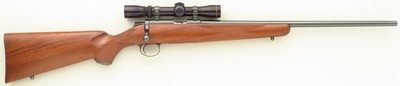 Kimber of Oregon Model 82 Classic .22 LR, serial 2248, Leupold 2-7X, great bore