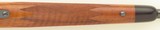 Kimber of Oregon Model 84 S-Series .223 Remington, strong wood figure, ebony, wrapping 24 LPI, scalloped pancake, 97 percent, layaway - 12 of 12