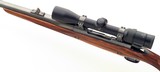 Hoenig custom Winchester pre-64 Model 70 .375 H&H Magnum, 4+1, banded, express, English, 24 LPI, crossbolts, pancake, Swarovski, 97%, layaway - 3 of 13