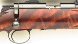 Staggering Kimber of Oregon Model 82 SuperAmerica .22 LR, outstanding claro, quarter rib, Leupold, Kimber quick release rings, 99 percent, layaway - 5 of 13