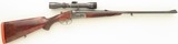 Merkel 9.3x74 double rifle, 1927, scalloped boxlock, claw mounts, great bores, tight, proven accuracy, cased, 85 percent, layaway - 2 of 15