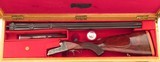 Merkel 9.3x74 double rifle, 1927, scalloped boxlock, claw mounts, great bores, tight, proven accuracy, cased, 85 percent, layaway - 14 of 15