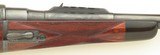 Westley Richards takedown .318 Accelerated Express, 1920, folding hood, moon, five-leaf, engraved, jeweled, cased, layaway - 10 of 15