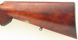 Westley Richards takedown .318 Accelerated Express, 1920, folding hood, moon, five-leaf, engraved, jeweled, cased, layaway - 9 of 15
