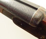 R.G. Owen 12 gauge SLE pair, 1929, outstanding engraving, 30-inch, 2.75, 14.6 LOP, 7.2 pounds, IC/M & M/F, cased, layaway - 12 of 15