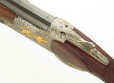 Browning Superposed American Pintail 12, Belgium, 1981 limited edition, signed 2x (Pirotte, Bodson), gold relief, Teague tubes, cased, layaway - 8 of 15