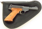 Browning Challenger .22 LR, Belgium, 1969, 4.5-inch, zippered pouch, over 95 percent