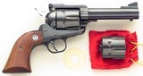 Ruger Blackhawk .45 Colt & .45 ACP, pre-warning, 1977, 4.75-inch, outstanding bore, 90 percent finish - 1 of 9