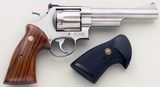 Smith & Wesson 629-4 .44 Magnum, six inch, tuned, Culina English walnut grips, 97%, layaway