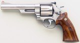 Smith & Wesson 629-4 .44 Magnum, six inch, tuned, Culina English walnut grips, 97%, layaway - 2 of 9
