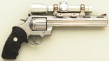 Colt Anaconda Hunter .44 Magnum, Custom Shop, 1991, eight-inch, Leupold, Americase, original outer box, accessories, 98%, layaway - 2 of 12