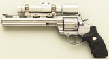 Colt Anaconda Hunter .44 Magnum, Custom Shop, 1991, eight-inch, Leupold, Americase, original outer box, accessories, 98%, layaway - 3 of 12