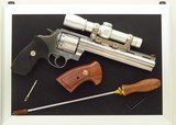 Colt Anaconda Hunter .44 Magnum, Custom Shop, 1991, eight-inch, Leupold, Americase, original outer box, accessories, 98%, layaway