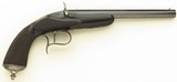 Gastinne Renette .22 BB parlor pistol, ebony stock, octagon, Flobert action, cased, engraved, high condition, layaway - 2 of 12