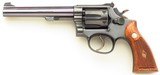 Smith & Wesson 17-2, 1965, 6-inch, great trigger, seldom fired, box, 98 percent - 2 of 10