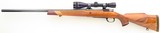 Parker Hale .22-250, FN Mauser 98, heavy barrel, Leupold 4-12x, great bore - 2 of 10