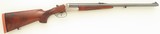 Merkel 140A .470 NE double rifle, ejectors, cocking indicators, scalloped boxlock, articulated, 145 rounds factory, cased, 99 percent, layaway - 2 of 14