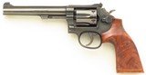 Smith & Wesson Model 48-4 .22 Magnum, 1981, six-inch pinned, recessed, leather, 95 percent - 3 of 8