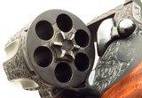 Custom Colt Python .357 Magnum, 1964, Ogawa engraving, rust blue, six-inch, 98 percent, layaway - 8 of 10