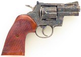Custom Colt Python .357 Magnum, 1968, 2.5-inch, engraved, color case, outstanding condition, layaway