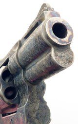 Custom Colt Python .357 Magnum, 1968, 2.5-inch, engraved, color case, outstanding condition, layaway - 5 of 8