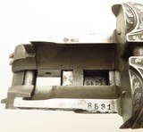 Joseph Zeller 16 x 7.7x57 drilling, scalloped boxlock, side clips, game scenes, horn guard, solid mechanics, layaway - 12 of 15