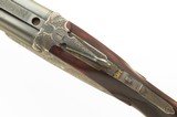 Rigby .22 Savage sidelock double rifle, London, quick release, engraved, case, ammunition, layaway - 8 of 15
