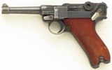 Commercial Luger 9mm, 5x matching serial including magazine, four-inch barrel, layaway - 2 of 12