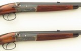 Holland & Holland pair restored and rebored to .38 Long Colt, over 95 percent, cased, layaway - 6 of 15