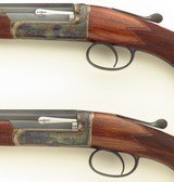 Holland & Holland pair restored and rebored to .38 Long Colt, over 95 percent, cased, layaway - 7 of 15