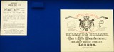 Holland & Holland pair restored and rebored to .38 Long Colt, over 95 percent, cased, layaway - 13 of 15