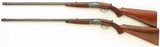 Holland & Holland pair restored and rebored to .38 Long Colt, over 95 percent, cased, layaway - 3 of 15