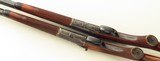 Holland & Holland pair restored and rebored to .38 Long Colt, over 95 percent, cased, layaway - 5 of 15