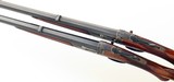 Holland & Holland pair restored and rebored to .38 Long Colt, over 95 percent, cased, layaway - 4 of 15