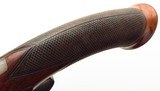 Wilkinson (London) .70 caliber percussion howdah, 8.5-inch Damascus barrels, safeties, layaway - 6 of 9