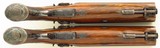 Pair Lang .70 bore percussion howdah pistols, London, cased, circa 1850, consecutive, safeties, engraved, layaway - 3 of 14