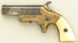 Merrimack Arms Southerner .41 Rimfire Derringer, 2219, 2.5-inch octagon, ivory, engraved - 2 of 6