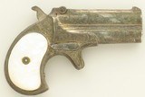 Remington .41 Rimfire Derringer, engraving, mother-of-pearl, plating, layaway