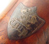 Joseph Simmons (Birmingham) .67 caliber flintlock heavy sporting rifle, circa 1812, 30-inch, 1.3-inch diameter, engraved, layaway - 13 of 15