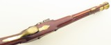 Charles Grierson (London) cannon-barreled flintlock blunderbuss, brass, spring-loaded bayonet, strong condition, layaway - 5 of 15
