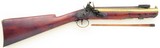 Henry Nock flintlock blunderbuss, spring-loaded bayonet, brass barrel, circa 1780, layaway