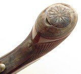 Lang (London) pair percussion belt pistols, .590-inch bore diameter, cased, layaway - 11 of 14