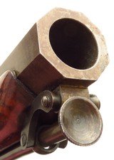 Westley Richards pair percussion pistols, .663-inch bores, Damascus smooth bores, cased, layaway - 9 of 14