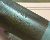 Game scene engraved pair of percussion target pistols, .495-inch bore diameter, high condition, cased, layaway - 12 of 13