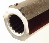 Game scene engraved pair of percussion target pistols, .495-inch bore diameter, high condition, cased, layaway - 6 of 13